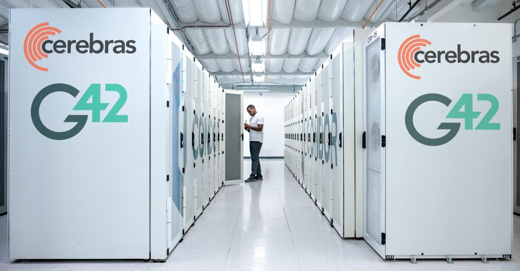 Abu Dhabi’s G42 is building a network of nine supercomputers in partnership with American semiconductor startup Cerebras Systems. (Photo: Cerebras)