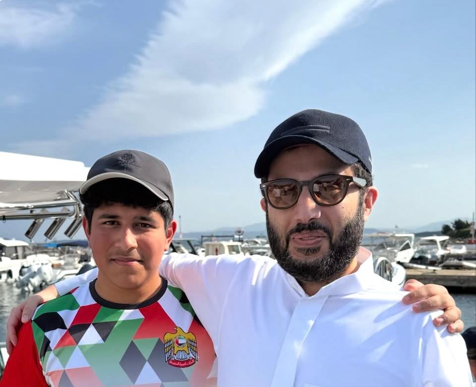 Saudi entertainment chief shares photo of encounter with son of UAE’s Sheikh Tahnoon bin Zayed